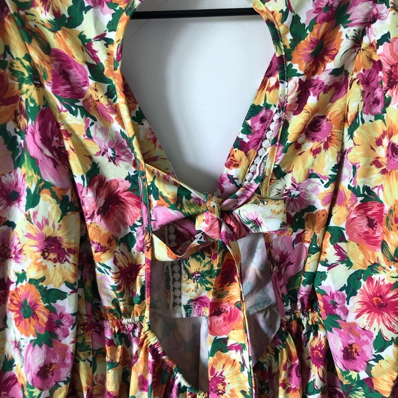 Shein Vcay Floral Mini Dress - Picture 7 of 7